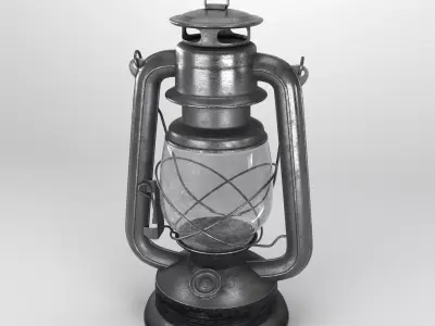 Oil Lamp 3D model