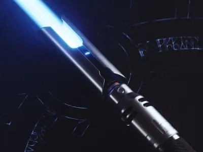 Carl lightsaber 3D model