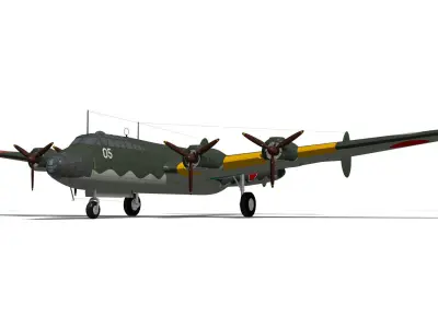 Nakajima G5N Shinzan Kai 3D model