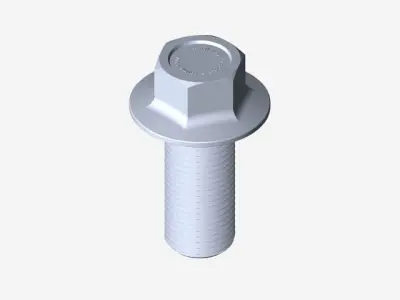 Cap Nut Free 3D model