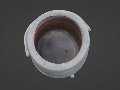 Water Cooler Low-poly 3D model