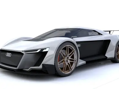 Audi Concept B24 Free 3D model