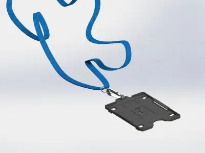 Identity card Holder Free 3D model