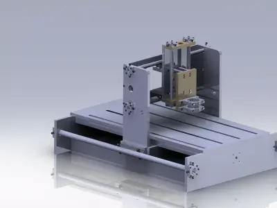 Cnc machine Free 3D model