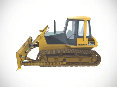 Excavator Dozer 3D model