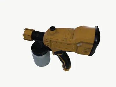 Paint Gun 3D model purchase