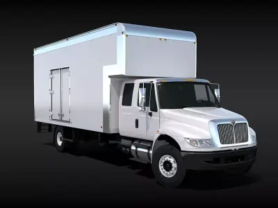 Moving Truck 3D model