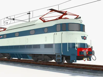  Electric Locomotive FS E444 