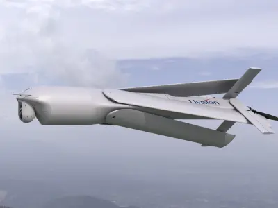 Uvision Hero 120 Suicide Drone 3D model