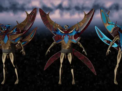 Free Armor Collection 2  Free low-poly 3D model