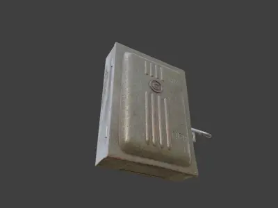 Electrical Panel Low-poly 3D model purchase