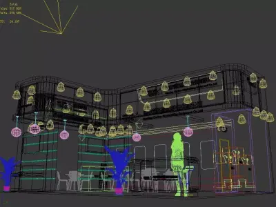Exhibition - Area - 6X9-3DMAX2009-07 3D model