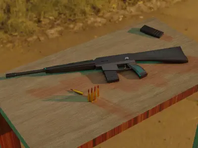 Its a gun Free 3D model