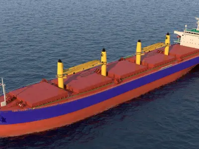 Marine Cargo Ship 3D model