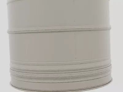 Industrial Storage Drum Barrel for 3D print 3D model