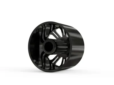 FRONT KG1 KD004-B-1 DUALLY WHEEL 3D MODEL 3D model
