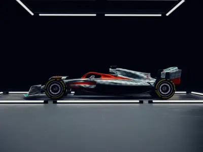 F1 2022 Concept car Free 3D model