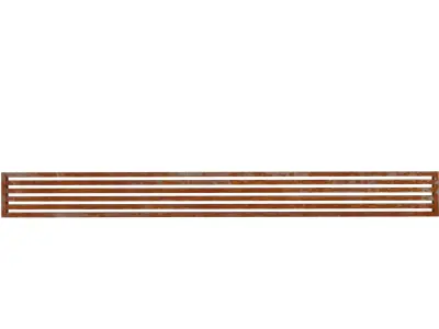 Steel walkway 3D model