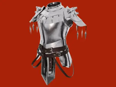 Warrior Armor Free 3D model
