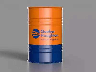 Realistic Quaker Houghton Barrel 3D Model Low-poly 3D model