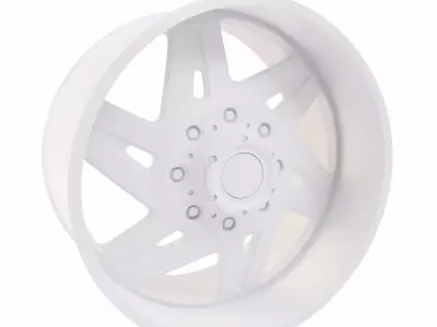 Car detailed alloy wheel   3D model