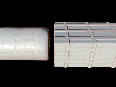 HIE Goods Low-poly 3D model