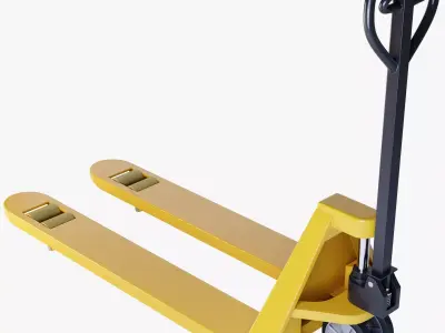 Manual Forklift 3D model