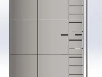 Stainless Steel Tequila Storage Tank  20000 Liters Capacity 3D model