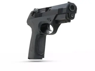 Beretta Px4 Storm 3D Model High Quality Rigged  Low-poly 3D model