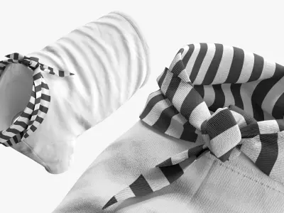  Clothing for Dogs White Black 