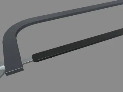 Hand Saw Low-poly 3D model purchase