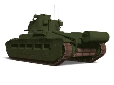 Mark II Matilda II Mk III IV 3D model by fumio-yamazaki