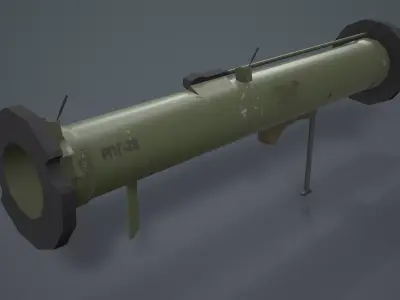 RPG-28 Klyukva Low-poly 3D model