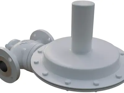 Direct Acting Pressure Valve 3D model
