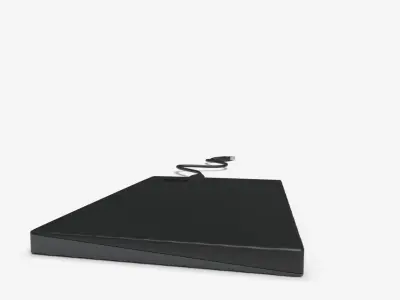 Rigged HDD Drive Free 3D model