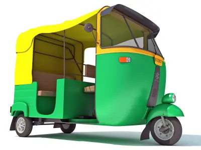 Auto Rickshaw 3D model order