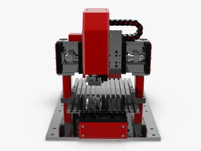 CNC Router Engraving Drilling Milling machine 3D model