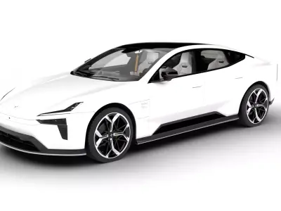 Polestar 5 2026 3d model 3D model