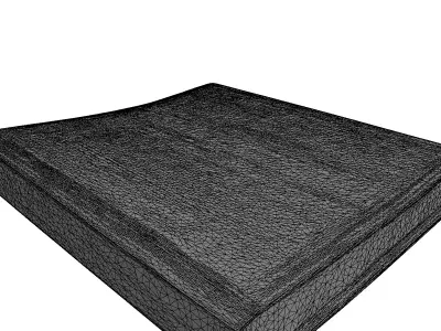 Realistic Open Book Historical Art Low-poly 3D model