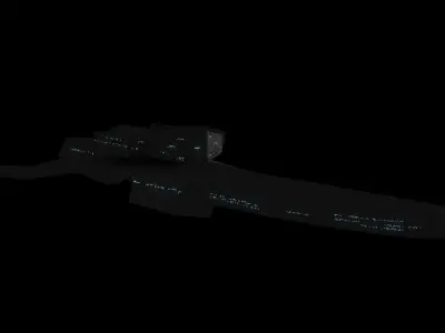 Cruiser Concept 2 3D model