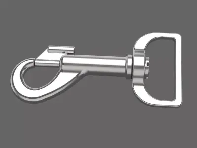 Carabiner metal latch 3D model purchase