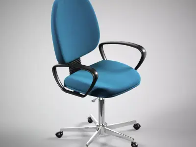 office chair 186 3D model
