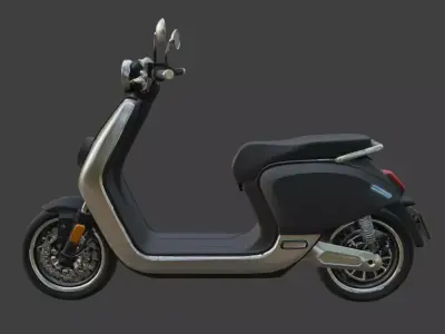 Stylized Electric Scooter 3D Model 3D model by im3dking