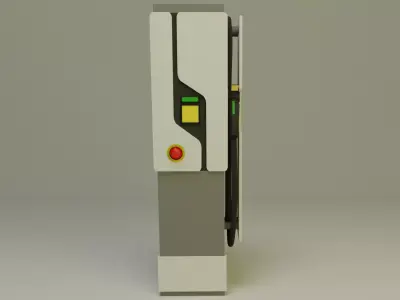 Charging Station Low-poly 3D model purchase