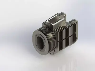 Steel part Free 3D model