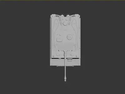 3D model of a tank 3D model