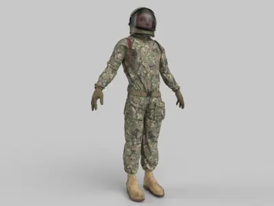 soldier  3D model