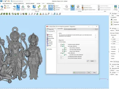 Ramparivar pendant Artwork-3 3D print model