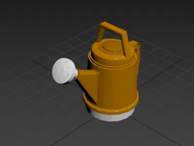 Water Can Free low-poly 3D model