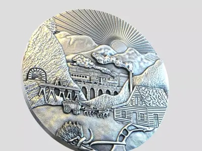  Nevada Seal 3D print model